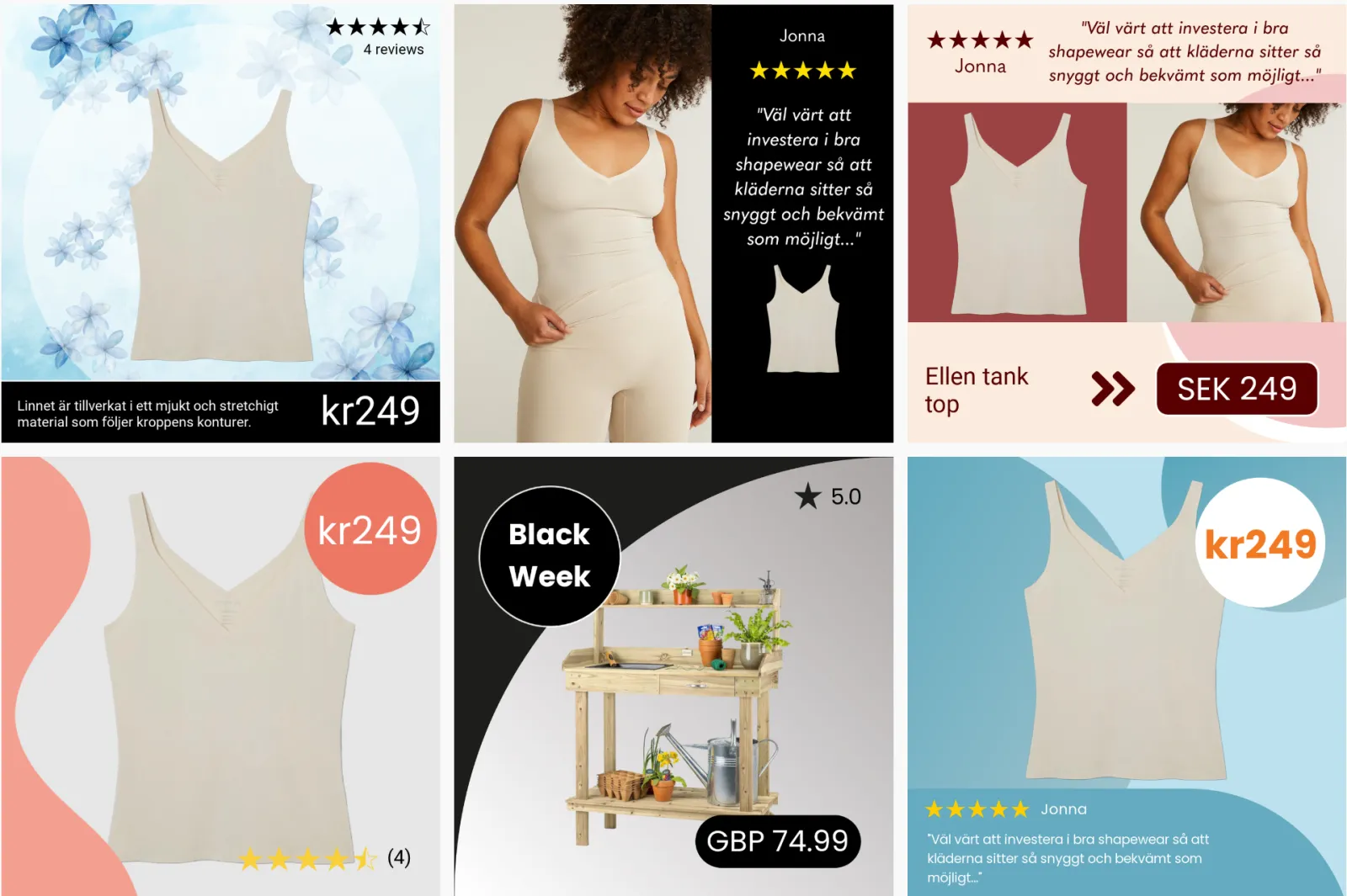 New free ad image templates released!