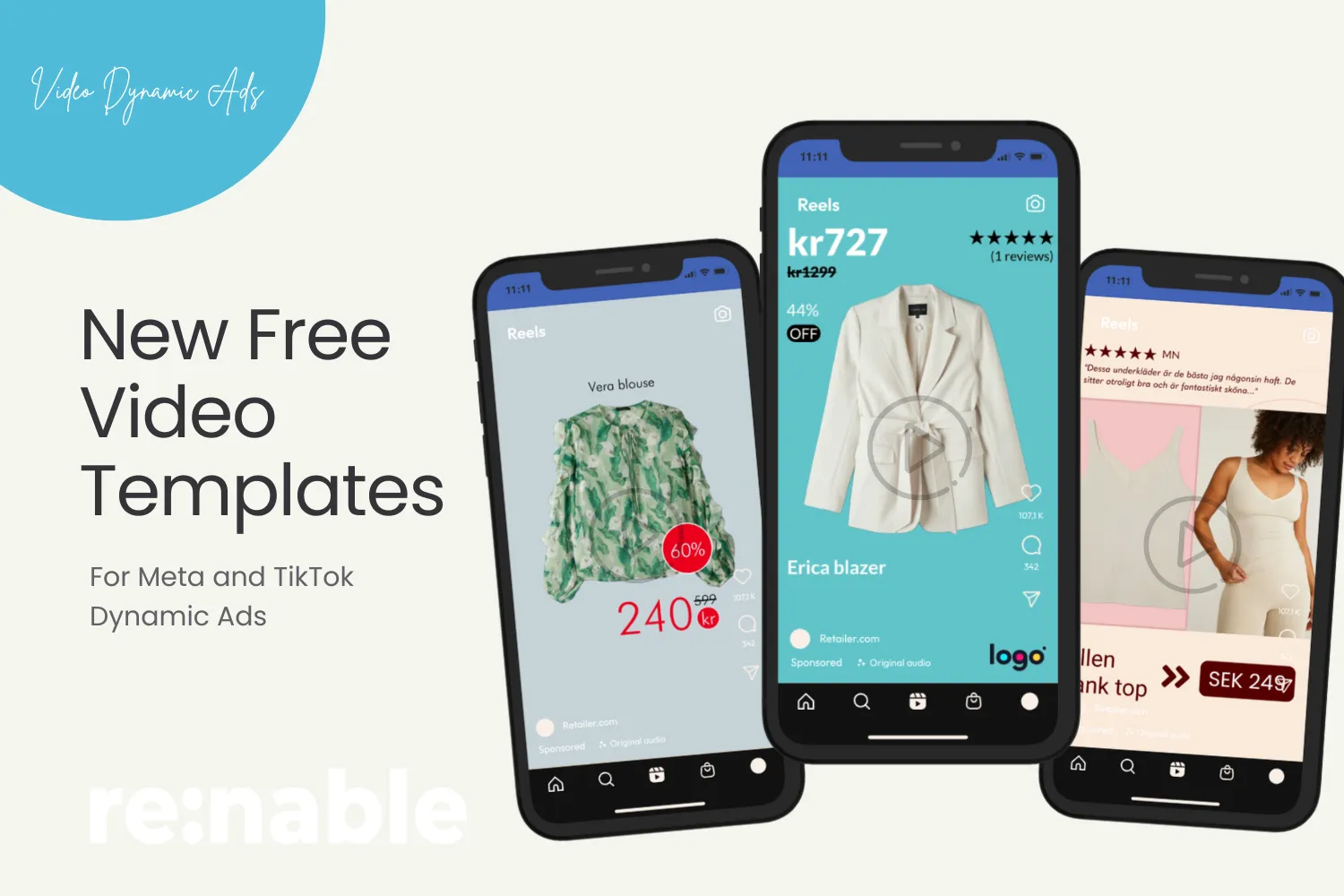 New Free Video Templates for Meta Now Available!